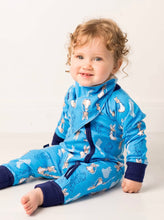 Load image into Gallery viewer, Blade and Rose Zip up Romper in Peter Rabbit Navy Age 12-18 months
