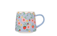 Load image into Gallery viewer, Cath Kidston Blue Strawberry Billie Mug
