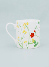 Load image into Gallery viewer, Gisela Graham Bone China Gift Boxed Mug in Meadow Design
