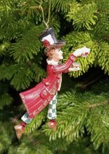 Load image into Gallery viewer, Gisela Graham Resin Mad Hatter Christmas Decoration
