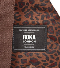 Load image into Gallery viewer, Roka Willesden Recycled Canvas Large Mini Leopard
