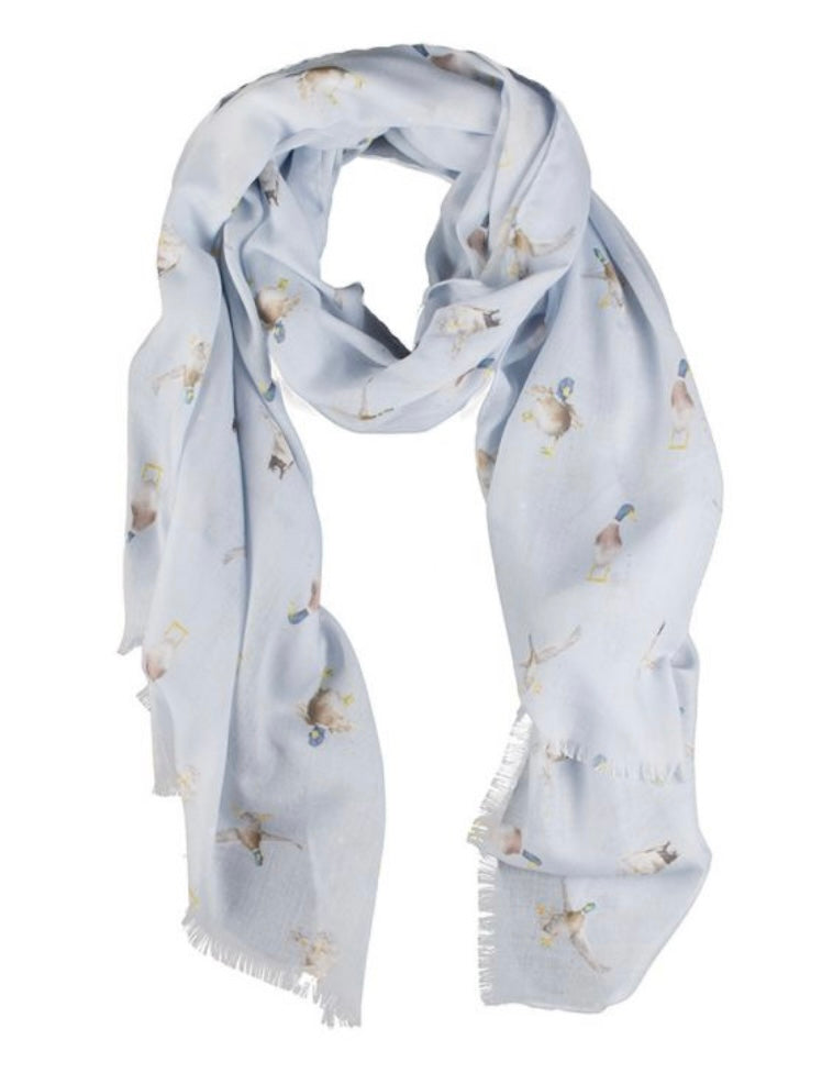 Wrendale “ Waddle and a Quack “ Duck Scarf
