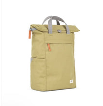 Load image into Gallery viewer, Roka Finchley A Khaki Medium Backpack Recycled Canvas
