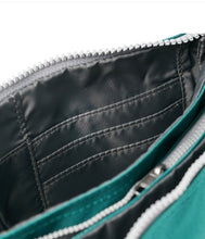 Load image into Gallery viewer, Roka Crossbody Carnaby XL Teal Recycled Canvas
