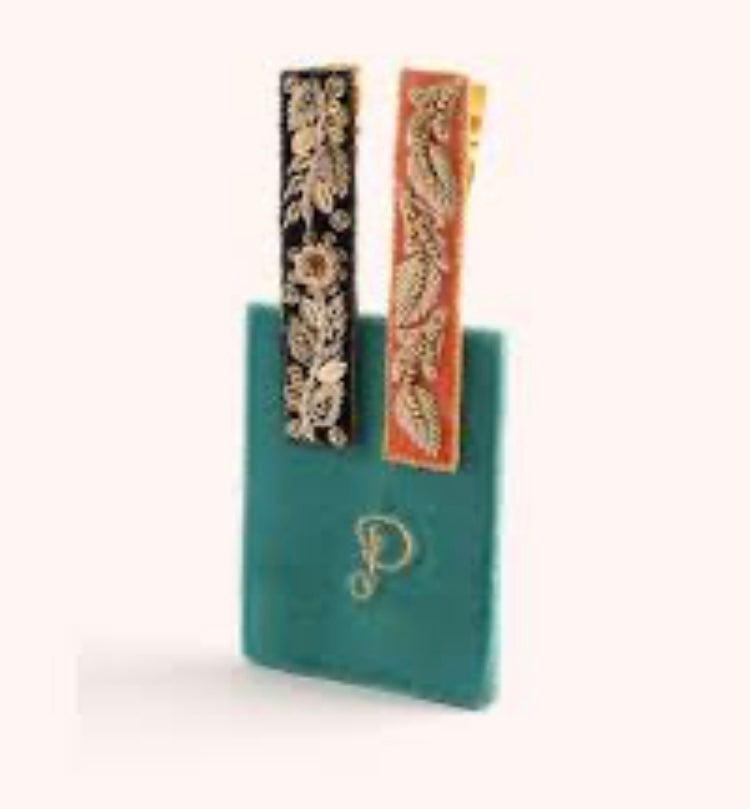 Powder Design Navy and Tangerine Pack of 2 Hair Slides