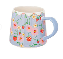Load image into Gallery viewer, Cath Kidston Strawberry Blue Billie Mug
