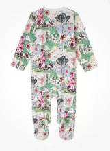 Load image into Gallery viewer, Cath Kidston Christmas Skies Velour Sleepsuit
