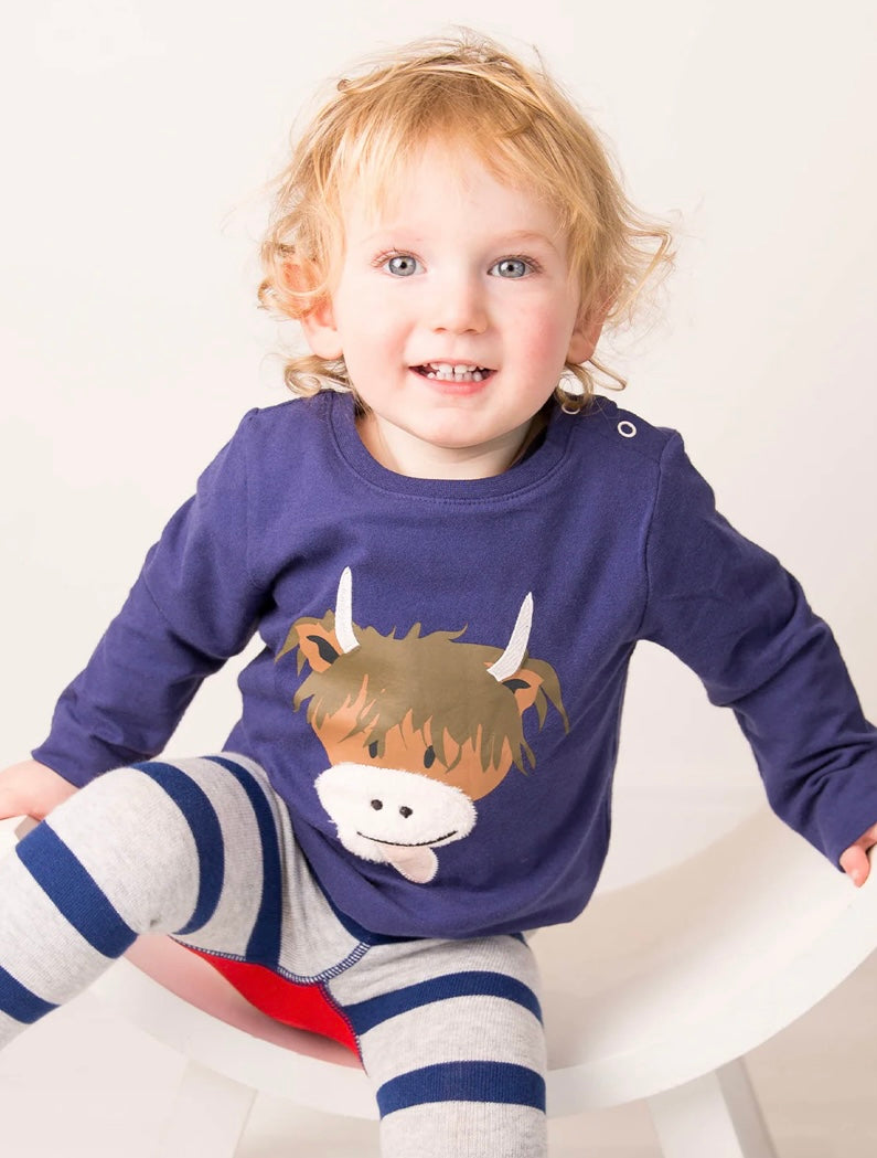 Blade and Rose Hamish Highland Cow Top Age 1-2 Years