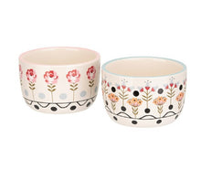 Load image into Gallery viewer, Cath Kidston Painted Table Set of 2 Ceramic Ramekins
