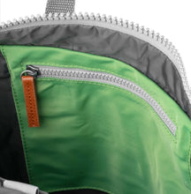 Load image into Gallery viewer, Roka Canfield B Backpack In Recycled Nylon Medium Kiwi
