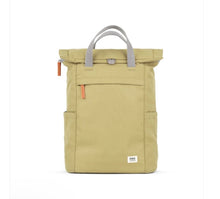 Load image into Gallery viewer, Roka Finchley A Khaki Medium Backpack Recycled Canvas
