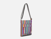Load image into Gallery viewer, Roka Kennington B Medium Cross Body Bag Multi Stripe
