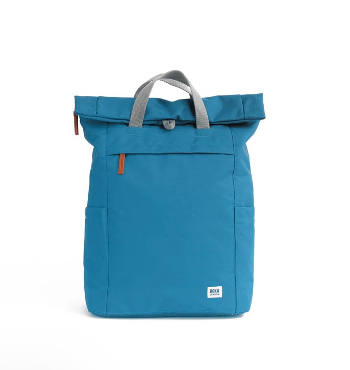 Roka Finchley A Marine Medium Backpack Recycled Canvas