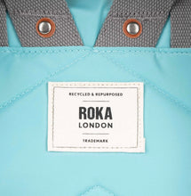 Load image into Gallery viewer, Roka Canfield Sustainable Nylon Small Aquatic Awe Backpack
