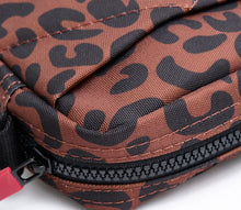 Load image into Gallery viewer, Roka Bond Bag Recycled Canvas Scarlet Leopard - NEW AW 2025
