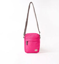 Load image into Gallery viewer, Roka Bond Crossbody Bag Recycled Canvas Granita Red
