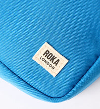 Load image into Gallery viewer, Roka Bond Crossbody Bag Recycled Canvas Malibu Blue
