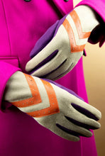 Load image into Gallery viewer, Powder Design Faux Suede Ashley Gloves in Grape/ Mist
