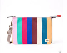 Load image into Gallery viewer, Roka Crossbody Carnaby Wide Multi Stripe Canvas
