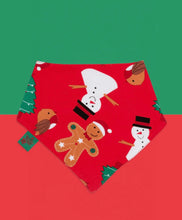 Load image into Gallery viewer, Blade and Rose Snowman Bib
