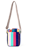 Load image into Gallery viewer, Roka Bond Bag Recycled Canvas Multi Wide Stripe
