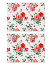 Load image into Gallery viewer, Cath Kidston Archive Rose Set of 2 FabricPlace Mats
