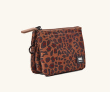 Load image into Gallery viewer, Roka Carnaby Wallet Mini Leopard Recycled Canvas
