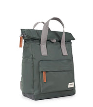 Load image into Gallery viewer, Roka Canfield B Sustainable Nylon Small Thyme Backpack
