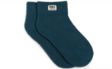 Load image into Gallery viewer, Roka Wembley Organic Cotton Crop Socks- Teal
