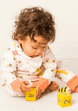 Load image into Gallery viewer, Blade and Rose Honey Bee Zip Up Romper 6-12 Months
