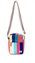 Load image into Gallery viewer, Roka Bond Bag Recycled Canvas Multi Wide Stripe
