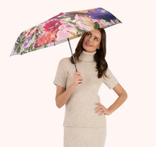 Load image into Gallery viewer, Powder Design Fold Away Umbrella Cream Posy
