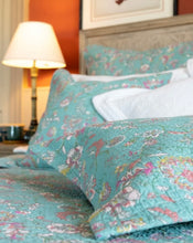 Load image into Gallery viewer, Forever England Duck Egg Elouise Bedspread One Size 250x260 cm - Double/ King
