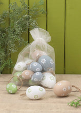 Load image into Gallery viewer, Gisela Graham Bag of 15 Hanging Decorated Eggs
