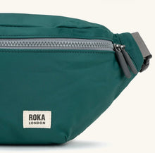 Load image into Gallery viewer, Roka Jubilee Recycled Nylon medium Bum Bag
