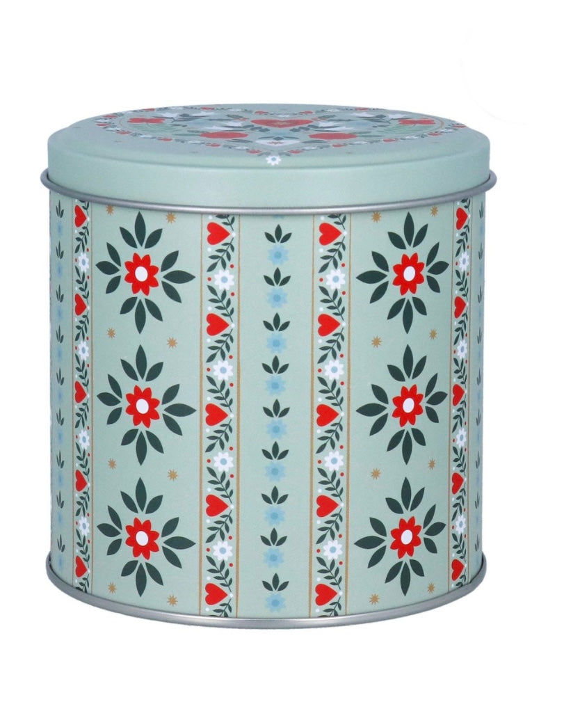 Gisela Graham Green Alpine Chocolate Tin