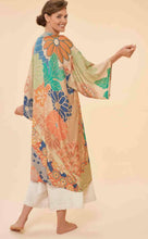 Load image into Gallery viewer, Powder Design 70’s kaleidoscope Floral Coconut Kimono Gown
