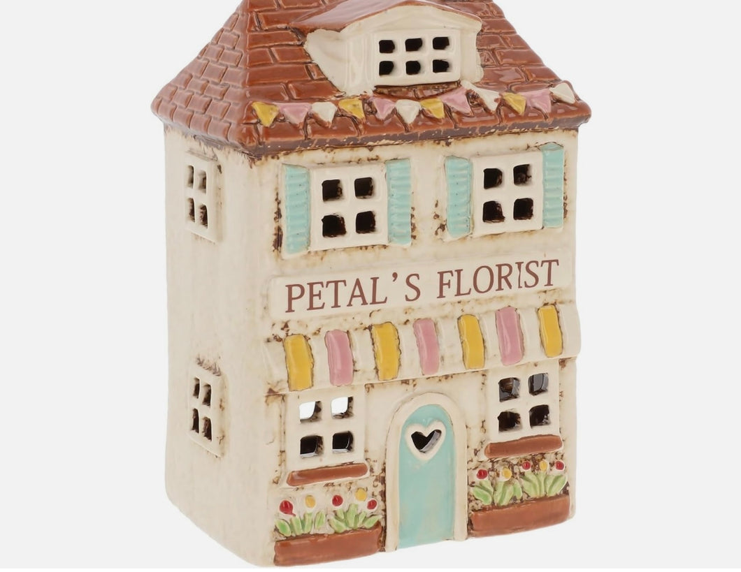 Village Pottery Florist Tea Light