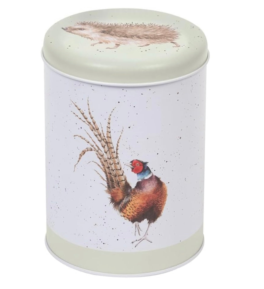 Wrendale Round Canister “ Country Set “