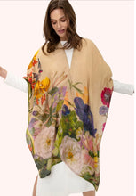 Load image into Gallery viewer, Powder Design Autumn Posy Wool Wraparound - Cream
