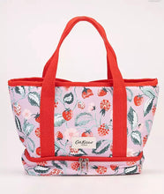Load image into Gallery viewer, Cath Kidston Raspberry Lunch Tote
