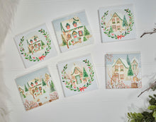 Load image into Gallery viewer, Holly Cottage Ceramic Coasters - Each Sold Separately
