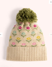 Load image into Gallery viewer, Powder Design Willow Ditsy Flower Design Pompom Hat Cream
