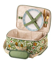 Load image into Gallery viewer, William Morris Fruit 2 Person Picnic Cooler Bag
