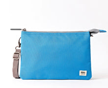Load image into Gallery viewer, Roka Crossbody Carnaby XL Malibu Blue Recycled Canvas
