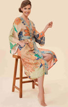 Load image into Gallery viewer, Powder Design 70’s kaleidoscope Floral Coconut Kimono Gown
