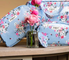 Load image into Gallery viewer, Cath Kidston Clifton Rose Oilcloth Cosmetic Bag
