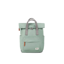 Load image into Gallery viewer, Roka Canfield Roll Top Backpack in Frost Recycled Nylon Small
