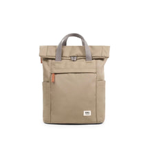 Load image into Gallery viewer, Roka Finchley A Taupe Small Backpack Recycled Canvas
