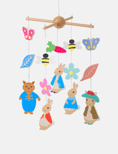 Load image into Gallery viewer, Peter Rabbit Wooden Mobile
